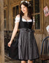 3-teiliges Dirndl Midi Set | Kleid, Schürze & Bluse inklusive | Ideal für das Oktoberfest